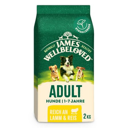 Produktbild von James Wellbeloved Adult Lamm & Reis - 2 kg