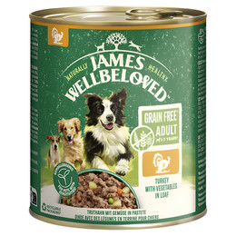 Produktbild von James Wellbeloved Adult Truthahn Pastete - 6 x 800 g