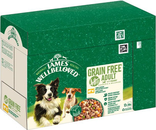 Produktbild von James Wellbeloved Lamm & Huhn in Sauce - 12 x 90 g