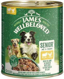 Produktbild von James Wellbeloved Senior Dog Hypoallergenic Lamm & Huhn - 24 x 800 g