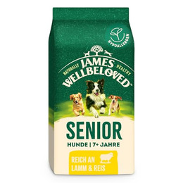 Produktbild von James Wellbeloved Senior Lamm & Reis - 2 x 12 kg