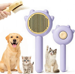 Produktbild von JASLIFE Fellbürste Katzenbürste – selbstreinigende Fellbürste