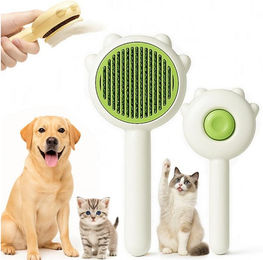 Produktbild von JASLIFE Fellbürste Katzenbürste – selbstreinigende Fellbürste