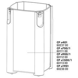 Produktbild von JBL Aquarienpumpe Ersatzteil CP e900/1 Filterbehälter - 1000 g