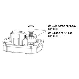 Produktbild von JBL Aquarienpumpe Ersatzteil Startknopf mit Überwurfmutter CP E4/7/900/1