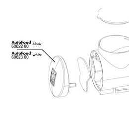 Produktbild von JBL AutoFood Black Endkappe