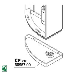 JBL CristalProfi m greenline Bodenplatte Ersatzteil – Bild 1 von 2