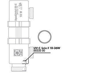 JBL Ersatzteil 2x O-Ring für Quarzglas UV-C 18 / 36 W – Bild 1 von 2