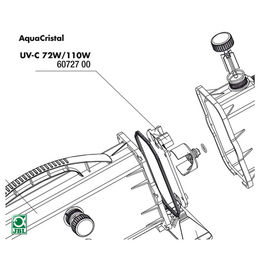 Produktbild von JBL Ersatzteil Abdeckplatte Bypaß für UV-C 72 / 110 W