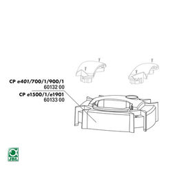 JBL Ersatzteil Abdeckung Pumpenkopf CP e4/7/900/1 - 1 Stk. – Bild 1 von 2