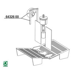 Produktbild von JBL Ersatzteil BabyHome Oxygen Halter + Saugnapf