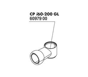 JBL Ersatzteil CP i_gl Wasserauslaufrohr – Bild 1 von 2