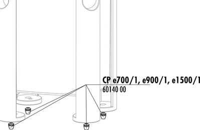 JBL Ersatzteil Gummipuffer für Filterbehälter - 1000 g – Bild 1 von 2