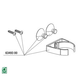 Produktbild von JBL Ersatzteil Halterung-Set für CO2 CountSafe