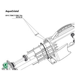 Produktbild von JBL Ersatzteil Schrauben M4x18 + Muttern für UV-C 72 / 110 W