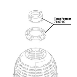Produktbild von JBL Ersatzteil TempProtect II Halterung Set