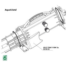 Produktbild von JBL Ersatzteil Verschlussclips 2 Sets für UV-C 72 / 110 W
