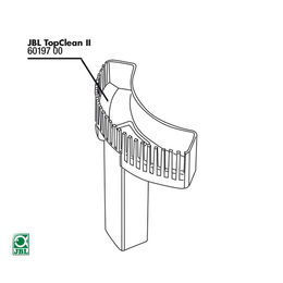 JBL GmbH & Co. KG Aquarium-Pumpensteuerung Ersatzteil Kamm TopClean II – Bild 1 von 2