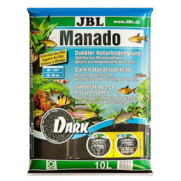 Produktbild von JBL Manado Dark Naturbodengrund - 10 l