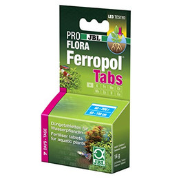 Produktbild von JBL PROFLORA Ferropol Tabs Pflanzendünger für Süßwasser-Aquarien
