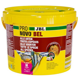 Produktbild von JBL PRONOVO BEL FLAKES Hauptfutter für Aquarienfische 8-20 cm - 5,5 l
