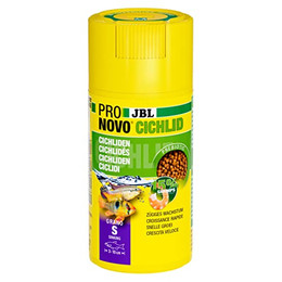 Produktbild von JBL PRONOVO CICHLID GRANO Hauptfutter für kleine Buntbarsche - 100 ml