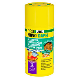 Produktbild von JBL PRONOVO DAPH Wasserflöhe Leckerbissen für Zierfische - 100 ml