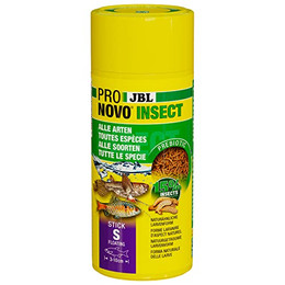 Produktbild von JBL ProNovo Insect Stick Fischfutter für Aquarienfische - 2 x 250 ml