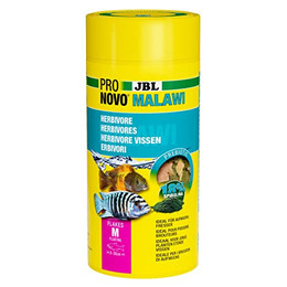 Produktbild von JBL PRONOVO Malawi Flakes M Fischfutter für Buntbarsche - 1000 ml