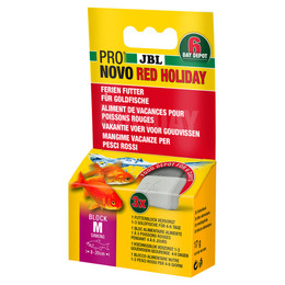 Produktbild von JBL PRONOVO RED HOLIDAY Ferienfutter für Goldfische und Schleierschwänze - 3 x 17 g