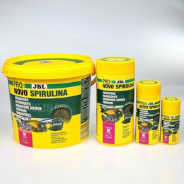 Produktbild von JBL PRONOVO SPIRULINA GRANO M Grünfuttergranulat für Aquarienfische - 250 ml