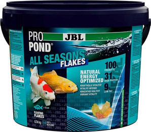 Produktbild von JBL ProPond All Seasons Flakes Ganzjahresfutter - 0,74 kg