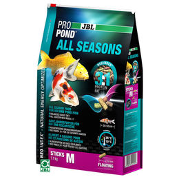 Produktbild von JBL ProPond All Seasons M Ganzjahresfutter für Koi - 1,1 kg