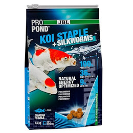 Produktbild von JBL ProPond Koi Staple + Seidenraupenprotein - 1 kg