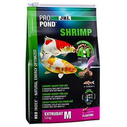 Produktbild von JBL ProPond Shrimp Schwimmende Extrudate für Koi - 1 kg