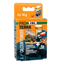 Produktbild von JBL Proterra Calcium Powder Mineralien-Ergänzungsfutter für Reptilien - 2 x 25 ml