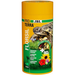 Produktbild von JBL Proterra FLORSIL Hauptfutter für Landschildkröten mit Blüten - 1 l