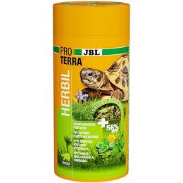 Produktbild von JBL ProTerra Herbil Hauptfutter mit Kräutern für Landschildkröten - 1 l