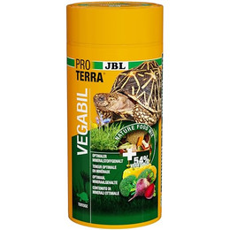 Produktbild von JBL ProTerra Vegabil Hauptfutterchips und Gemüse für Landschildkröten - 1 l