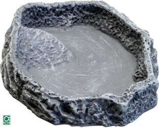 Produktbild von JBL ReptilBar Futter-, Trink- und Badenapf S grau - 1 Stk.