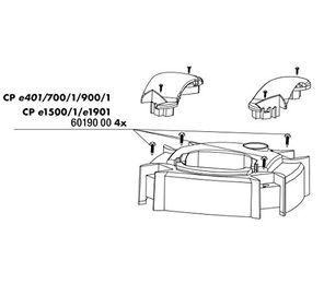 JBL Schrauben Pumpenkopf Ersatzteil – Bild 1 von 2