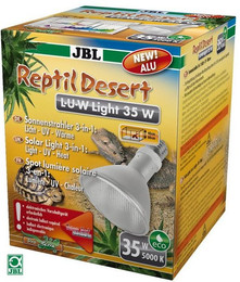 Produktbild von JBL Terrarienleuchte ReptilDesert L-U-W Light alu