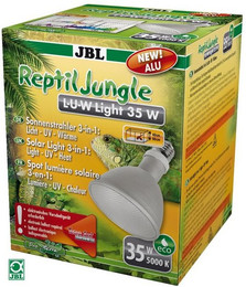 Produktbild von JBL Terrarienleuchte ReptilJungle L-U-W Light Aluminium