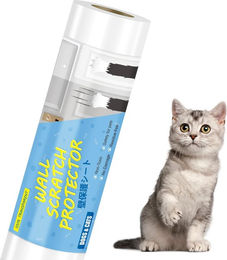 Produktbild von JDHON Katzen-Tapetenschutz Abnehmbare Tapete 45cm x 10m Haustier OK für Verhindert Kratzer und Flecken auf Einfach anzubringende Folie, Aufkleber, Kratzfest