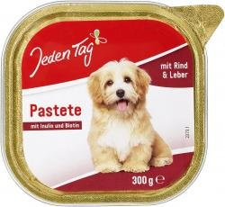 Produktbild von Jeden Tag Hund Pastete mit Rind & Leber