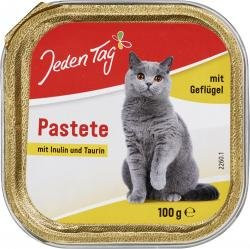 Produktbild von Jeden Tag Katze Pastete mit Geflügel