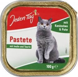 Produktbild von Jeden Tag Katze Pastete mit Kaninchen & Pute