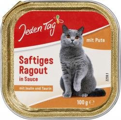 Produktbild von Jeden Tag Katze Saftiges Ragout in Sauce mit Pute