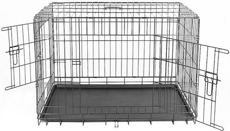 Produktbild von JEOBEST Hundetransportbox Metall XL
