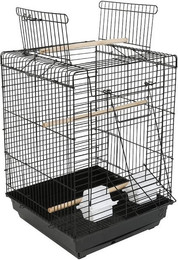Produktbild von JEOBEST Vogelkäfig Vogelbauer Vogelvoliere Vogelhaus mit 3 Sitzstangen